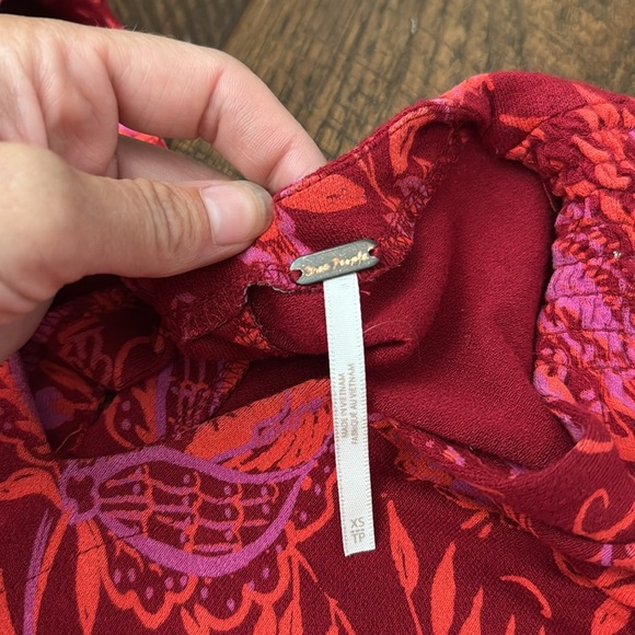 Free People Hello Lover Tunic Top Size XS - Picture 5 of 8